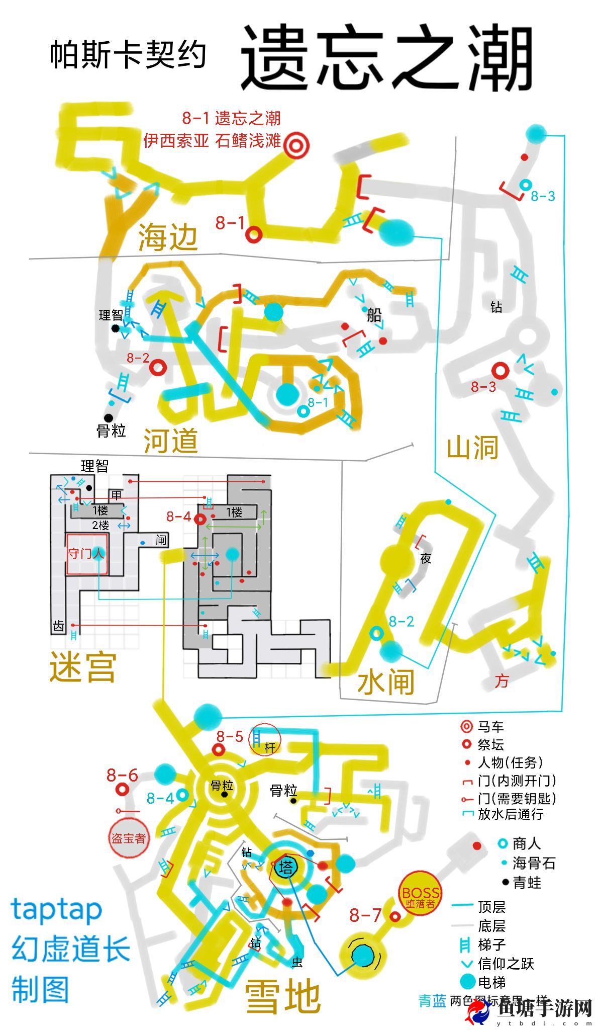 帕斯卡契约遗忘之潮地图和通关思路详解